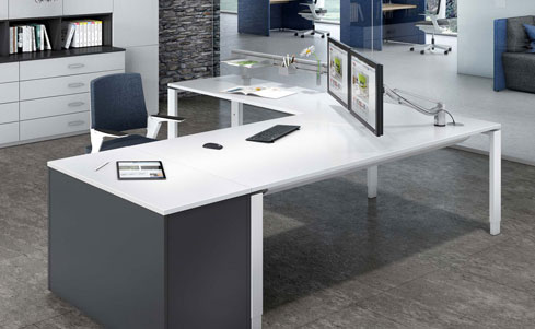 White Office Desks