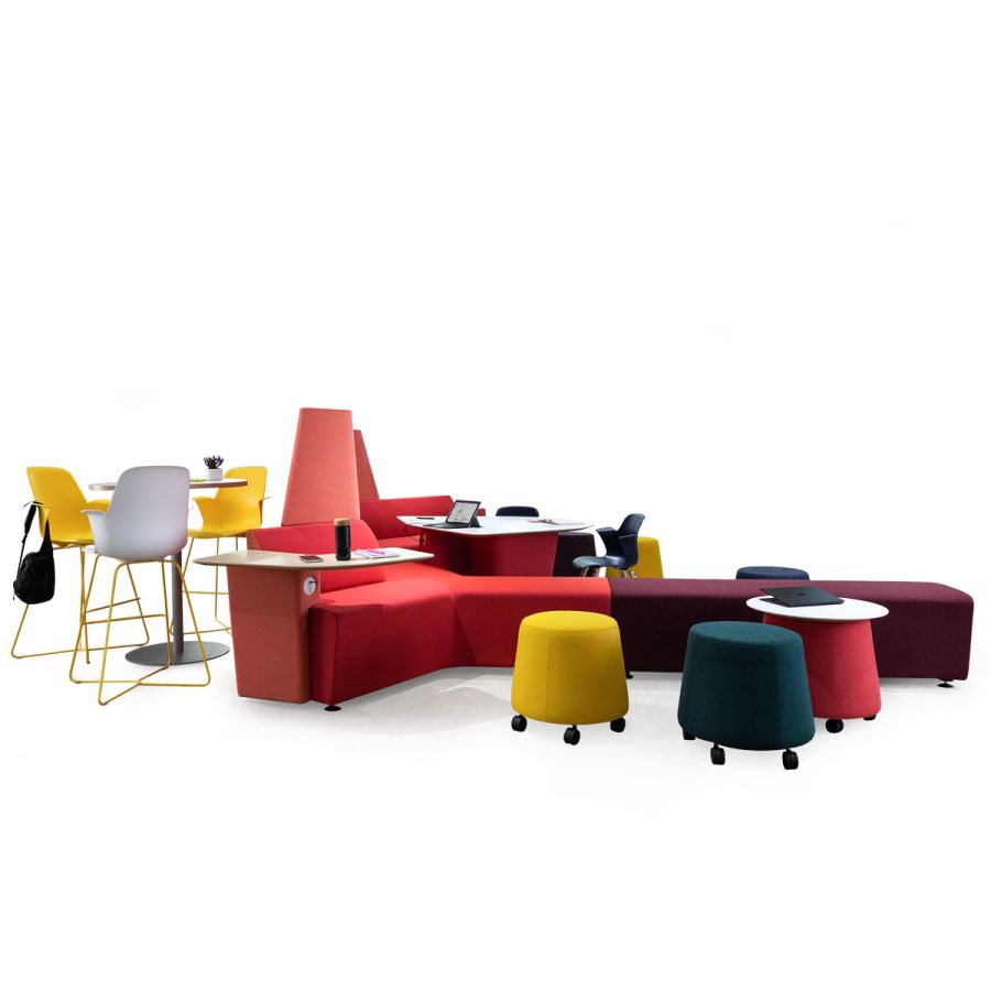 Aftd Linear Group Collaborative Furniture