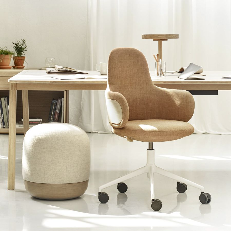 Lan Home Office Desk Chair with Standard Backrest