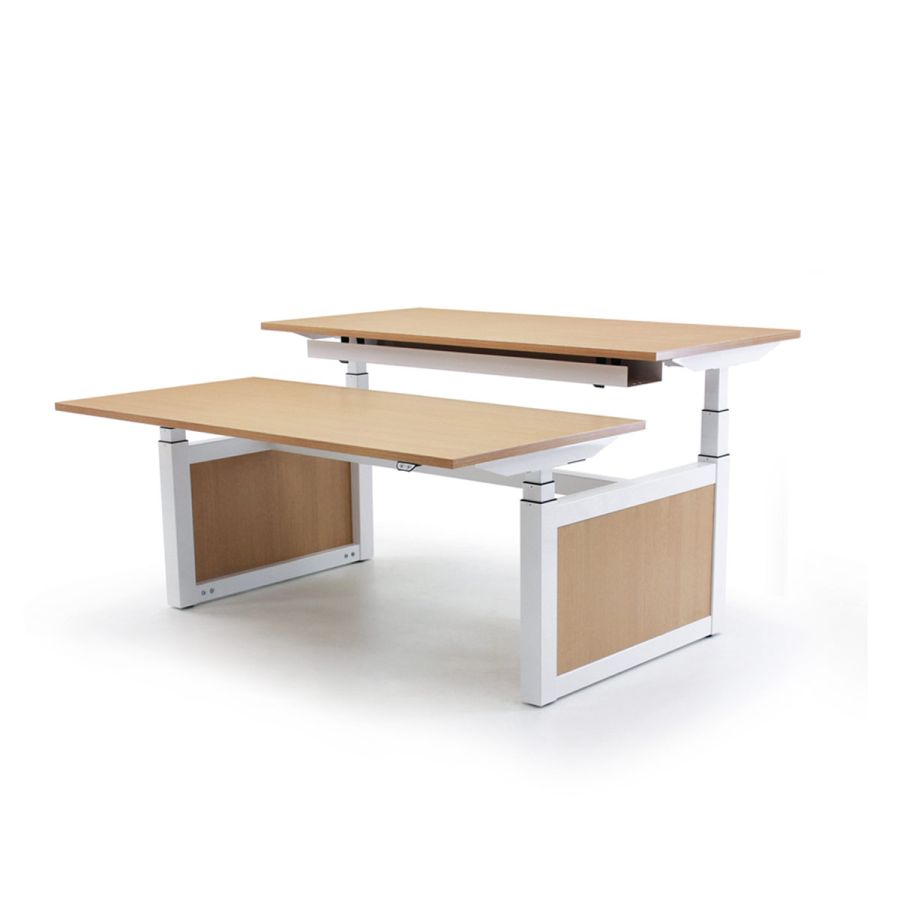 Oblique Adjust Sit-Stand Bench Desk