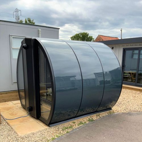 Enclosed Outdoor Meeting Pod